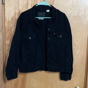 Black Levi Jean Jacket